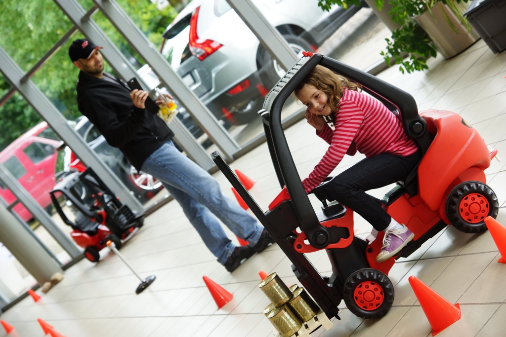 Eventmodul Kinder-Staplerfahrer Führerschein