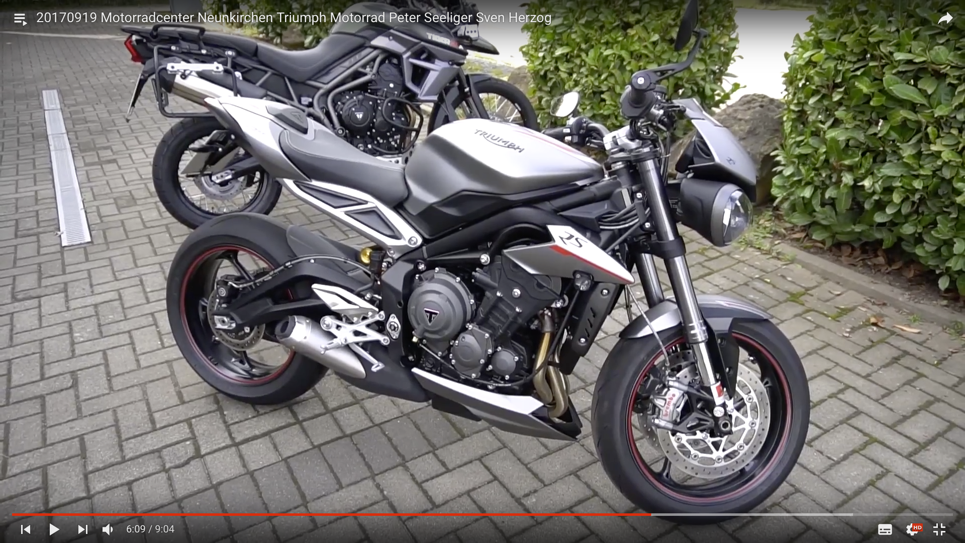 2017 Triumph Street Triple In silber_MSM_MEDIEN_SAAR_MOSEL_SAARLAND_FERNSEHEN_1_ED_SAAR