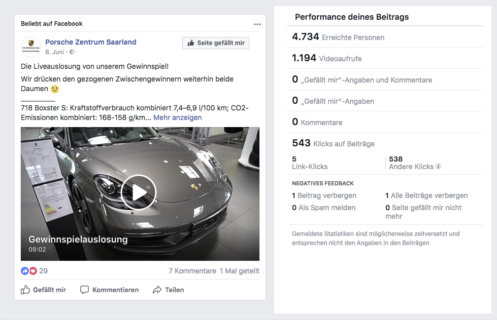 Verlosung Porsche Zentrum Saarland Performance_MSM_MEDIEN_SAAR_MOSEL_SAARLAND_FERNSEHEN_1_ED_SAAR