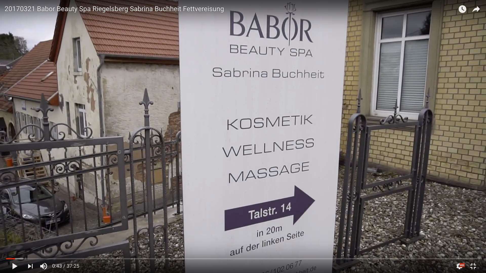 2017 Babor Beauty Spa Riegelsberg Fettvereisung Babor Beauty_MSM_MEDIEN_SAAR_MOSEL_SAARLAND_FERNSEHEN_1_ED_SAAR