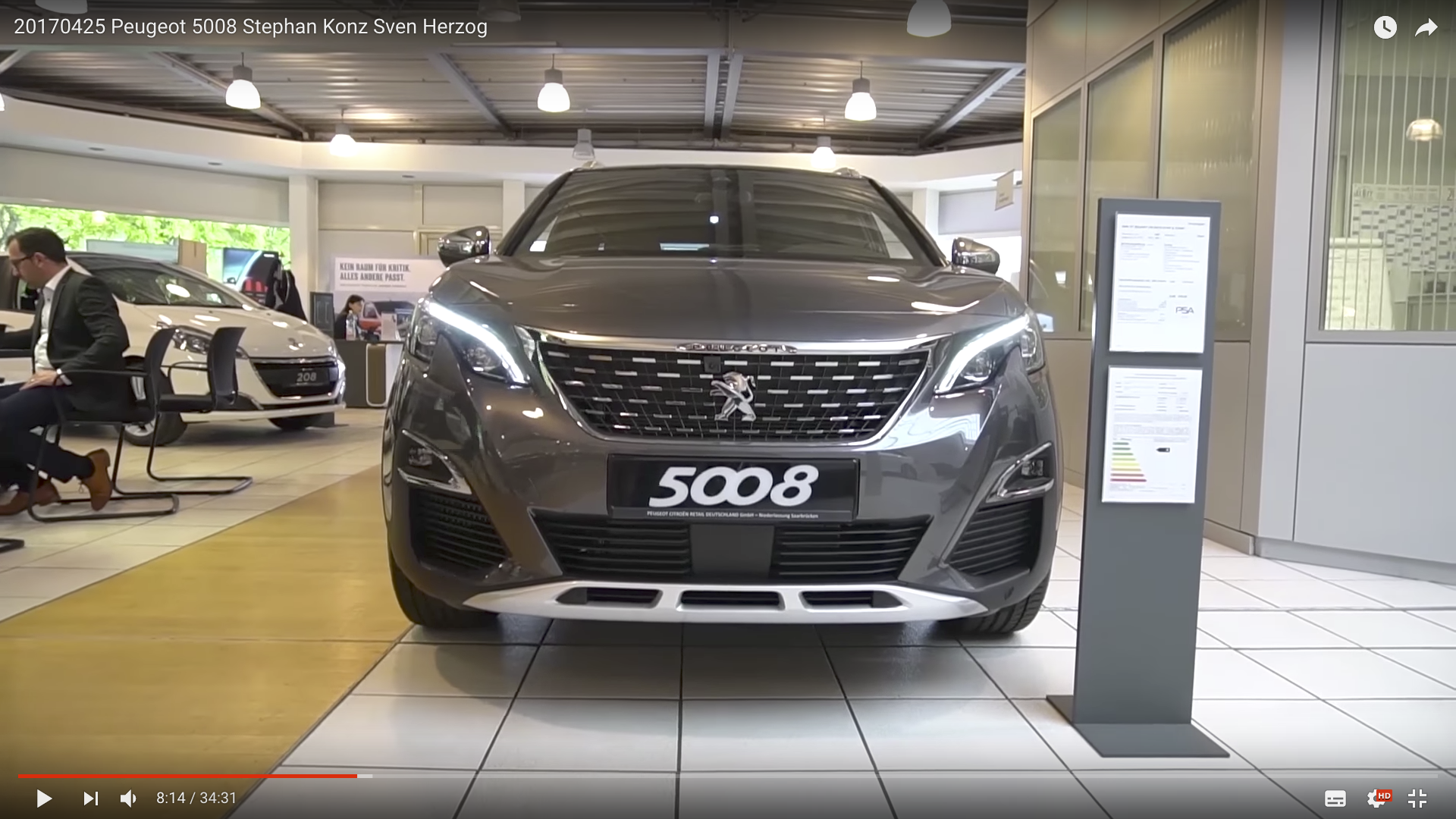 2017 Peugeot 5008 Peugeot 5008 _MSM_MEDIEN_SAAR_MOSEL_SAARLAND_FERNSEHEN_1_ED_SAAR