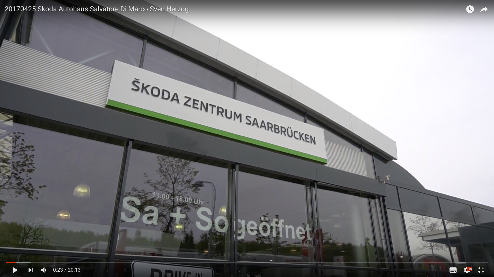 2017 Rittersbacher Skoda Zentrum Saarbrücken Skoda Zentrum Saarbrücken_MSM_MEDIEN_SAAR_MOSEL_SAARLAND_FERNSEHEN_1_ED_SAAR